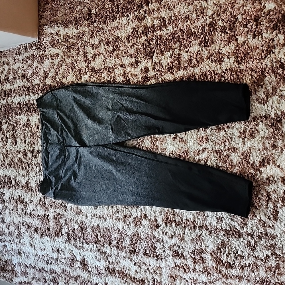 Torrid 2x active leggings black fade tie dye